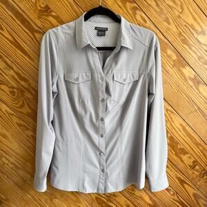 ExOfficio Women's Kizmet Long Sleeve Button Down Shirt